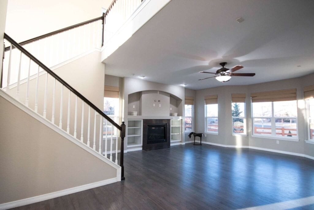 staircase painting and ballistar painting